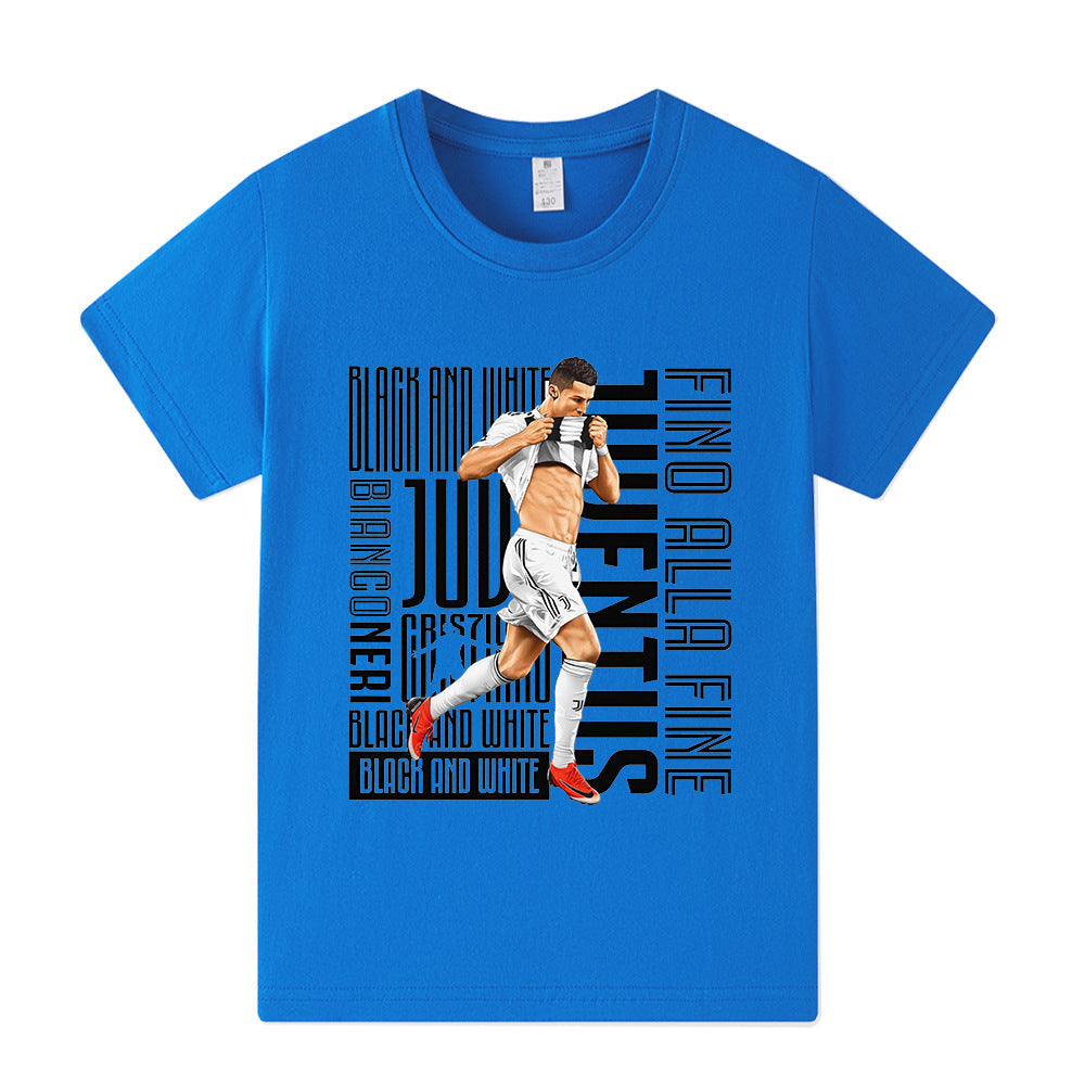 Ronaldo Voetbal T-shirt Kinderen - Juventus