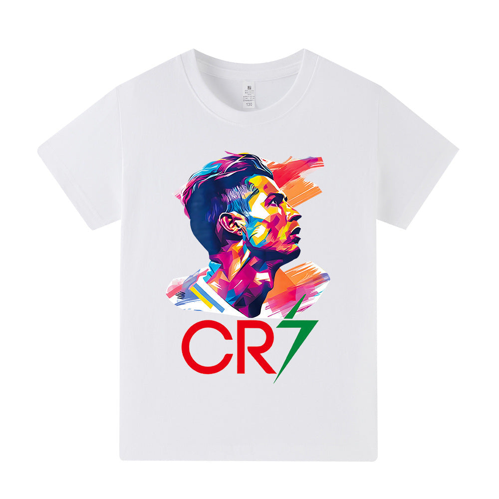 Cristiano Ronaldo Voetbal T-shirt Kinderen - Comfortabel
