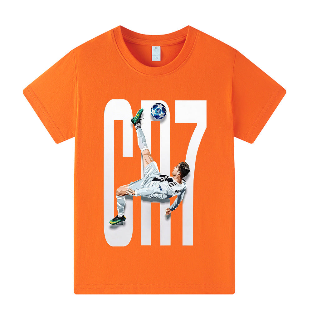 Ronaldo Voetbal T-shirt Kinderen - Licht