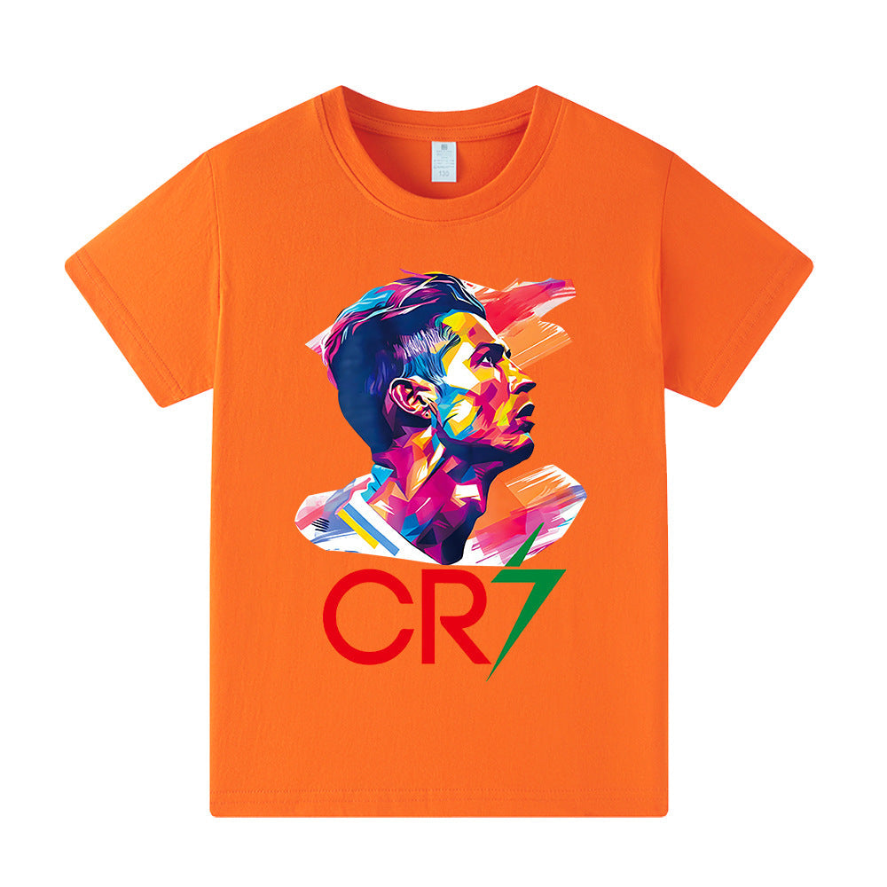 Cristiano Ronaldo Voetbal T-shirt Kinderen - Comfortabel