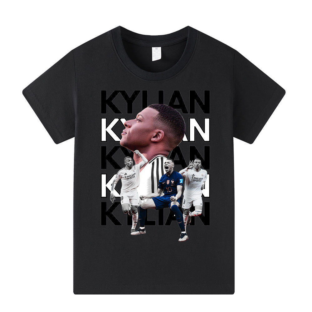Kylian Mbappé Voetbal T-shirt Kinderen - Comfortabel