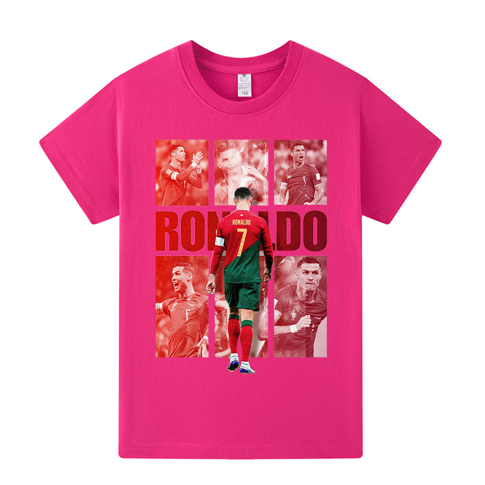 Ronaldo Voetbal T-shirt Kinderen - Portugal
