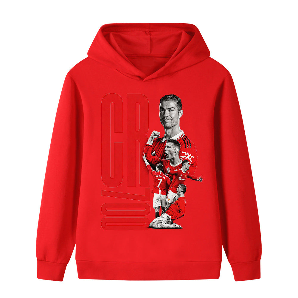Cristiano Ronaldo Voetbal Hoodie Kinderen - Manchester United - Sportief
