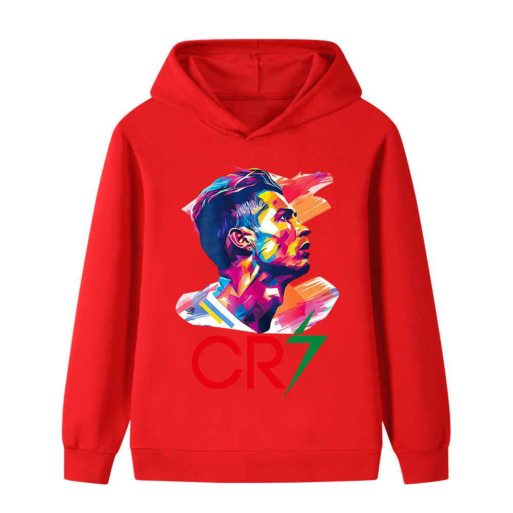 Cristiano Ronaldo Voetbal Hoodie Kinderen - Zacht