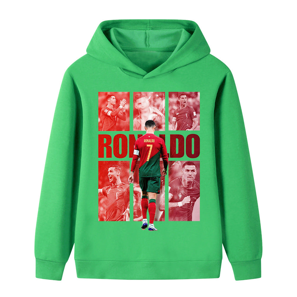 Ronaldo Voetbal Hoodie Kinderen - Portugal - Sportief