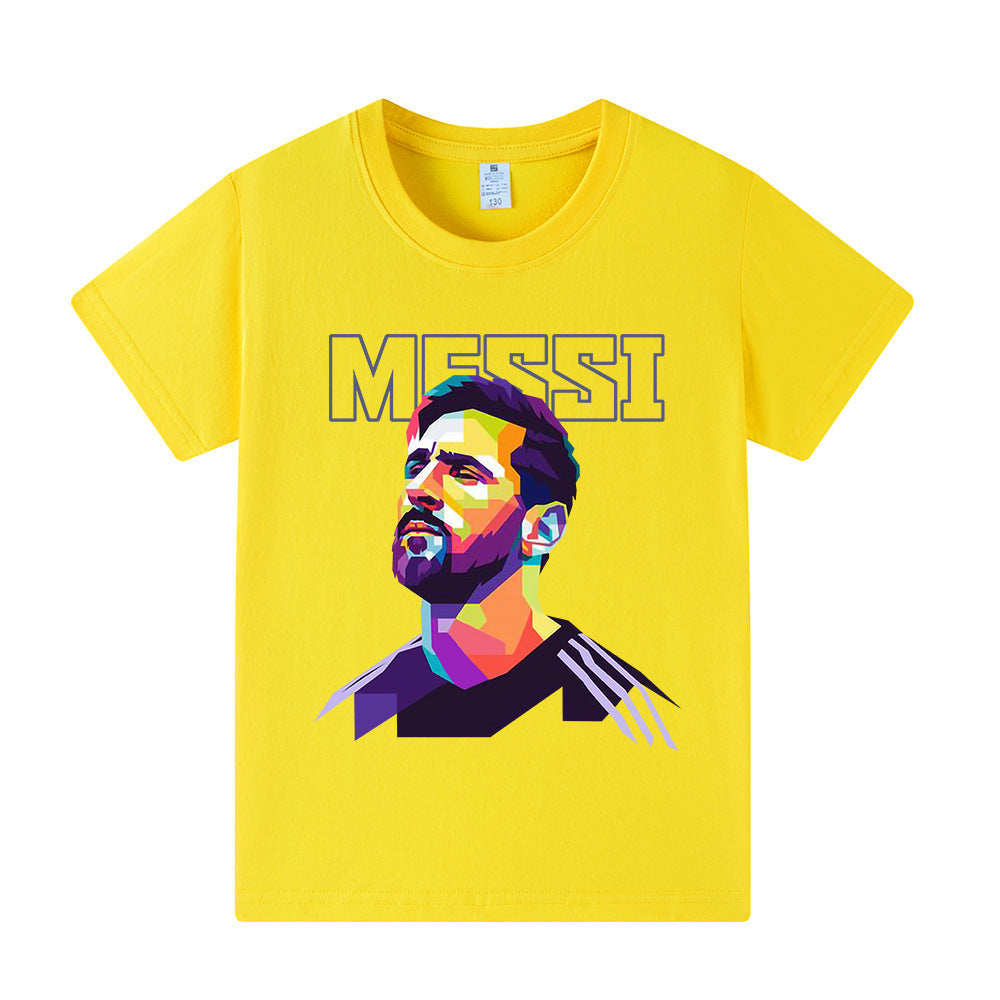 Messi Voetbal T-shirt Kinderen - Cool Design