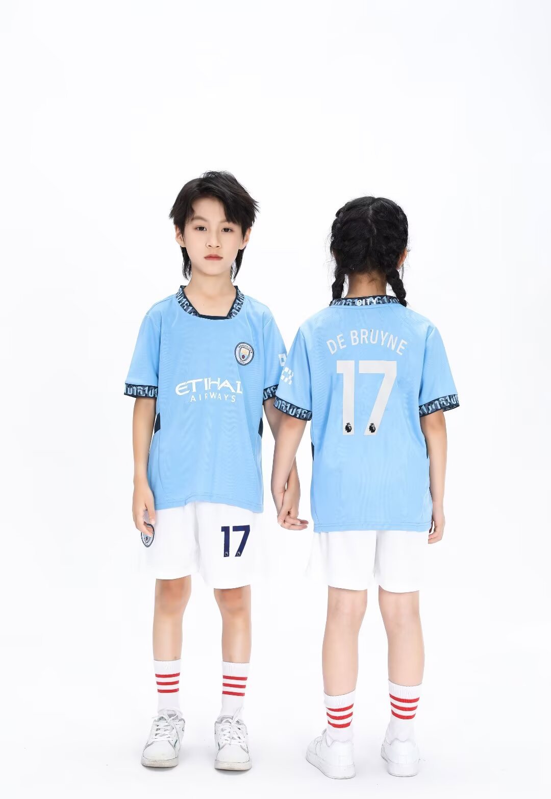 De Bruyne Voetbaltenue Kinderen - Shirt en Broekje