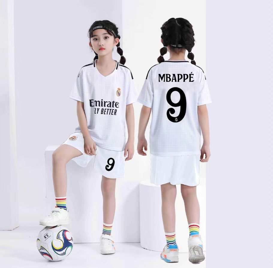 Mbappé Voetbaltenue Kinderen - Real Madrid