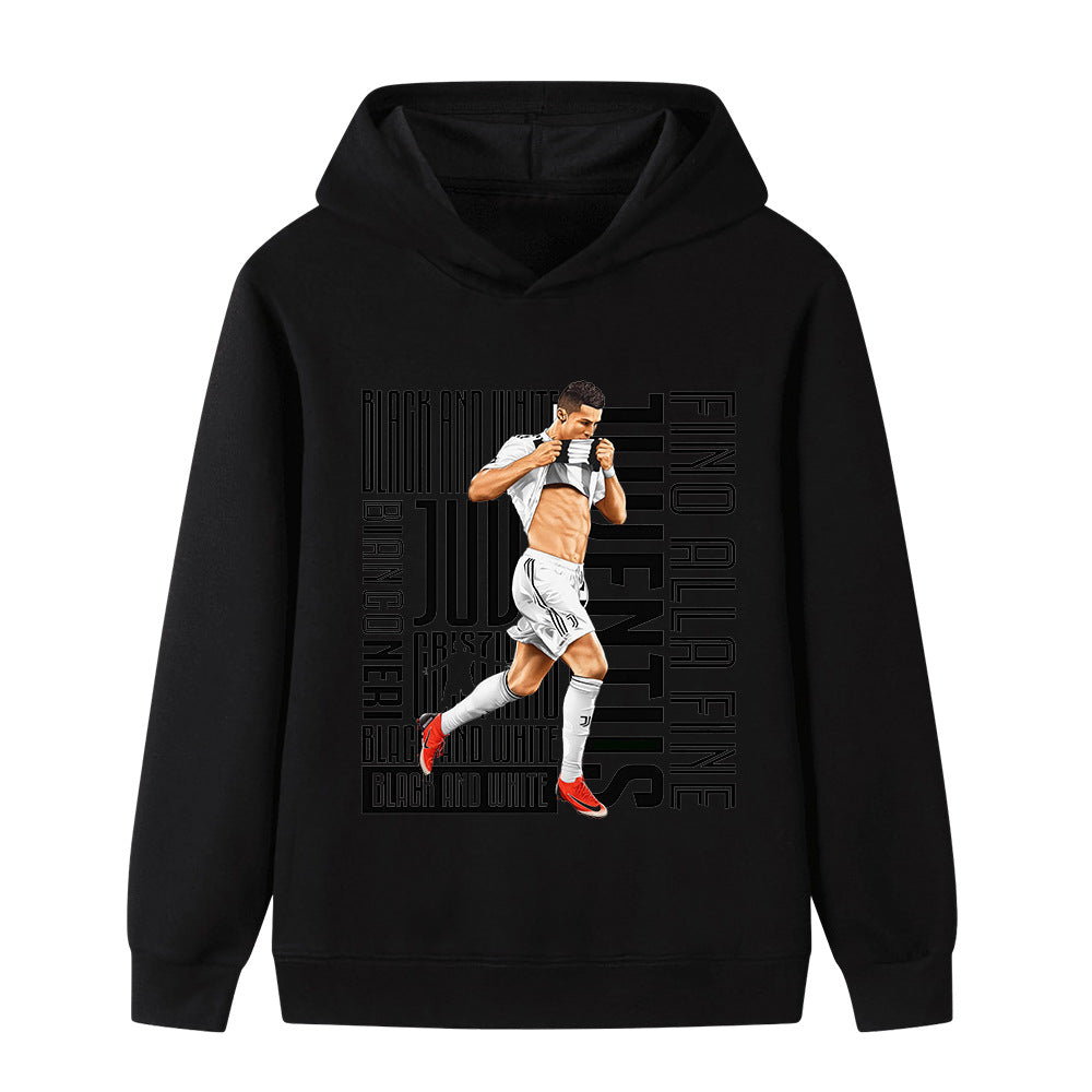 Ronaldo Voetbal Hoodie Kinderen - Juventus - Zacht