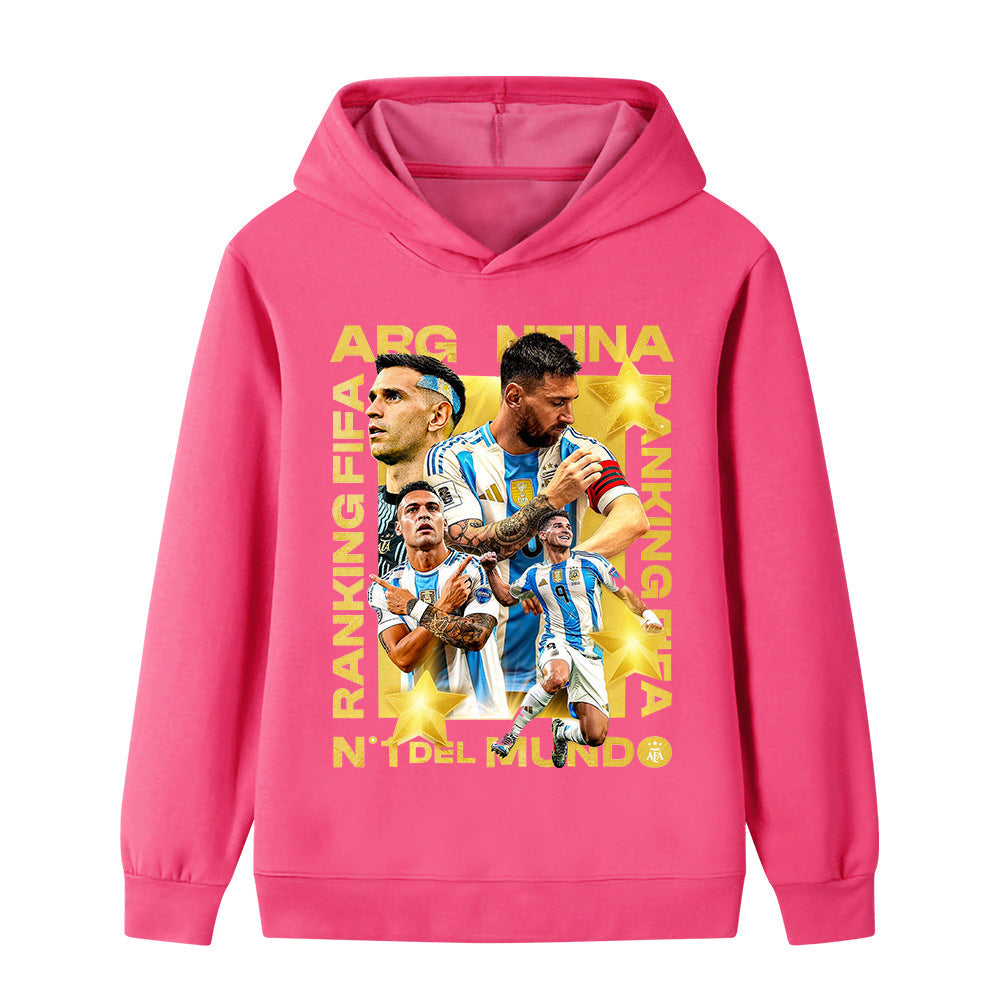 Lionel Messi Voetbal Hoodie Kinderen - voor Dagelijks