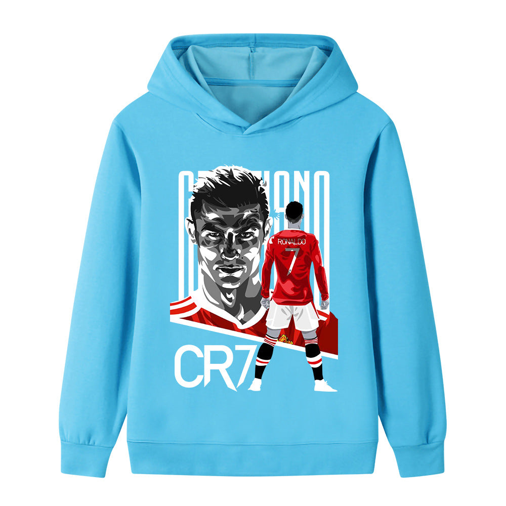 Cristiano Ronaldo Voetbal Hoodie Kinderen - Manchester United - Zacht