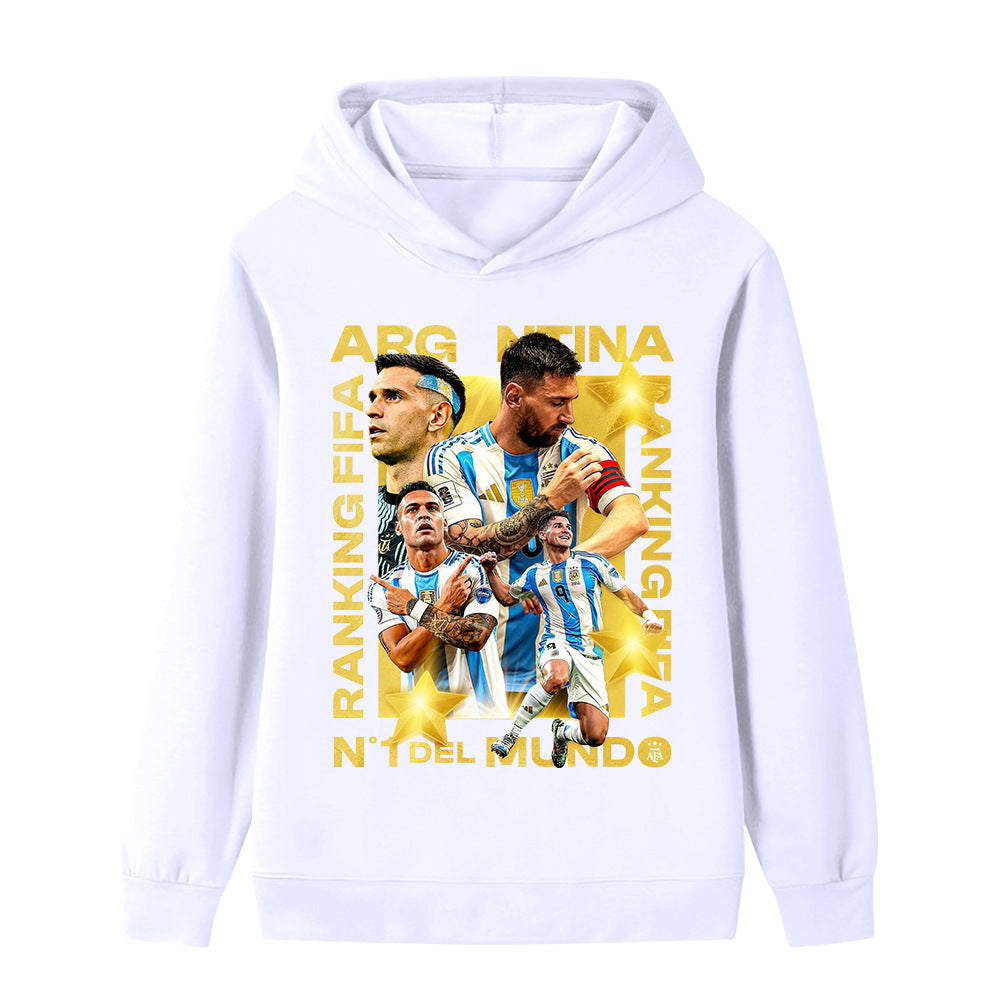 Lionel Messi Voetbal Hoodie Kinderen - voor Dagelijks