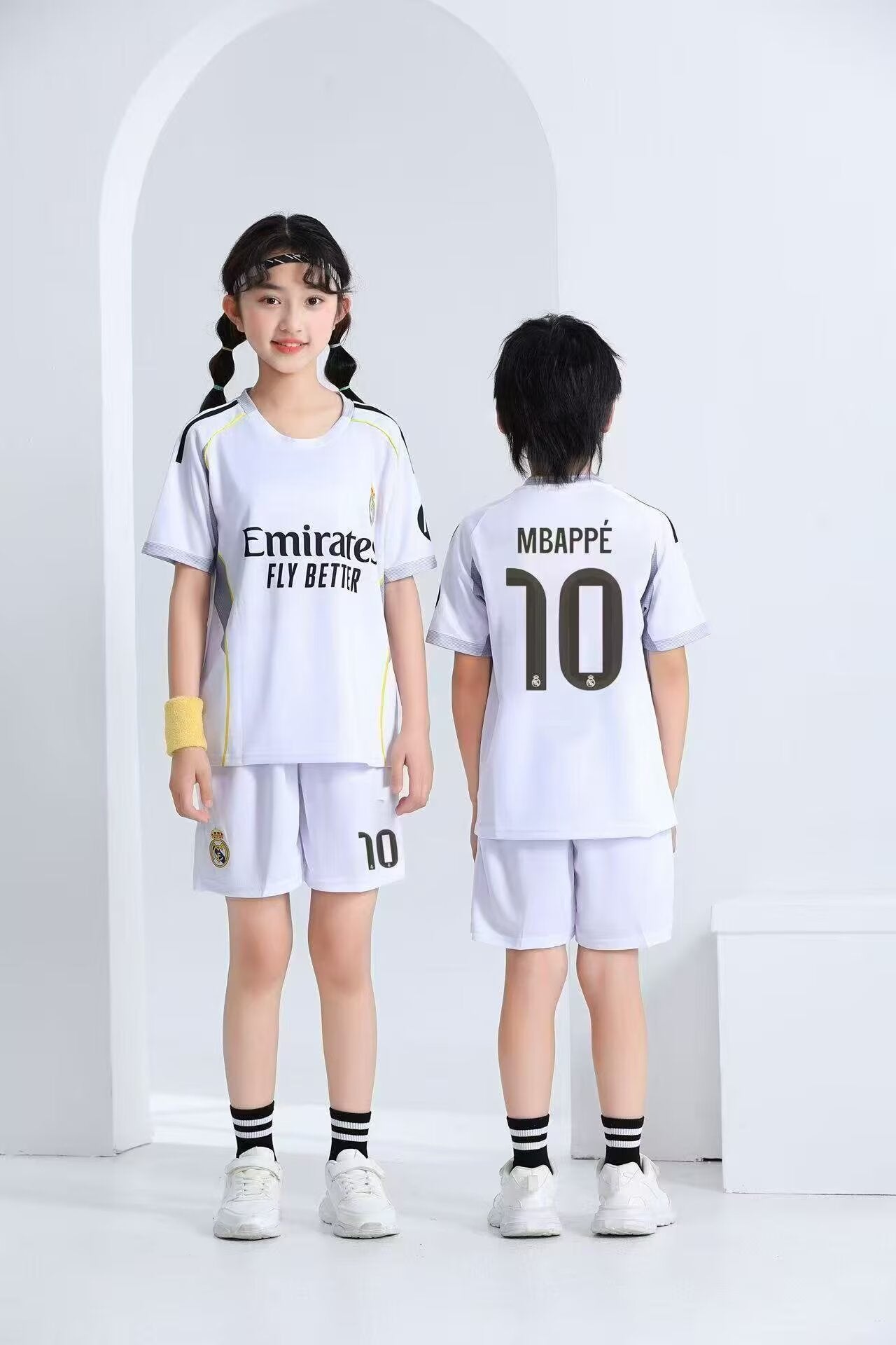 Mbappé Voetbaltenue Kinderen - Shirt en Broekje