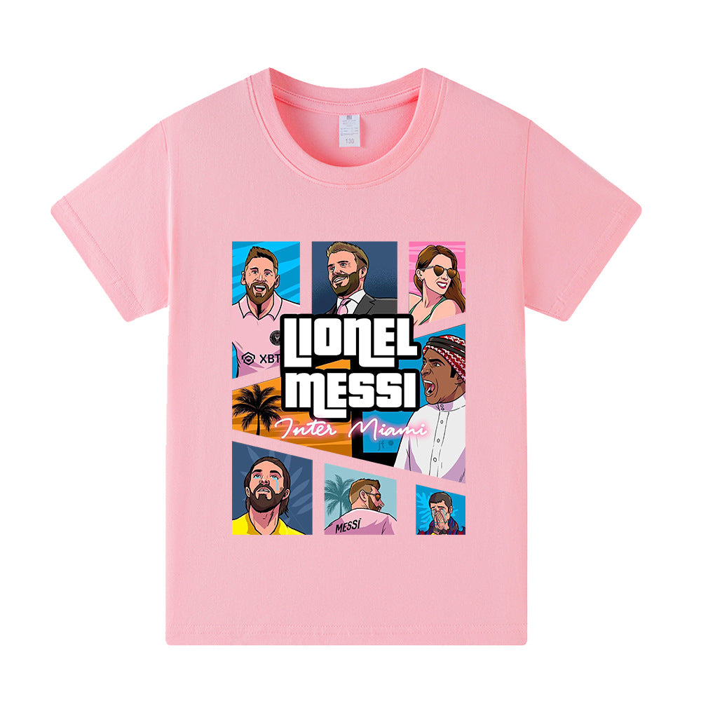 Messi Voetbal T-shirt Kinderen - Comfortabel