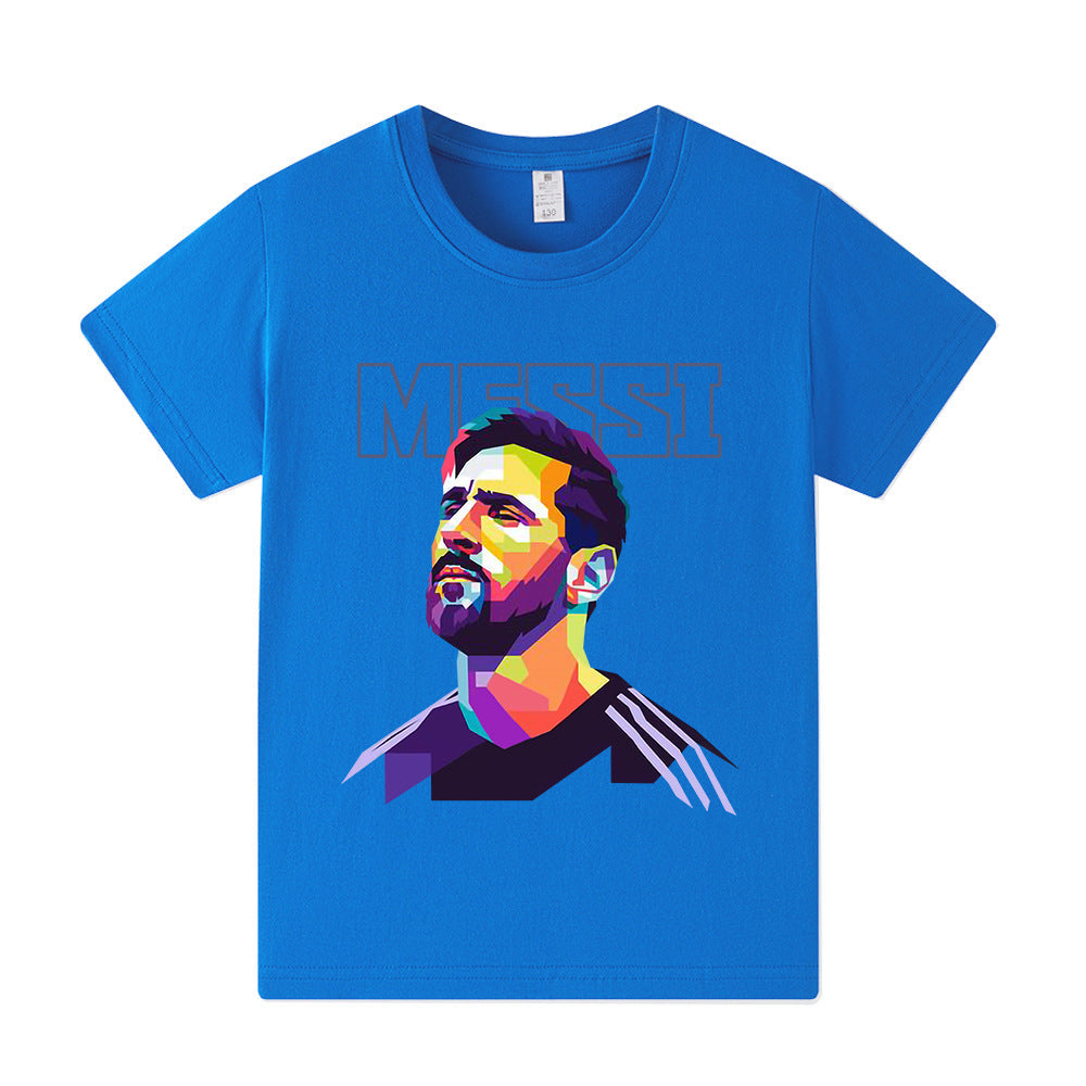 Messi Voetbal T-shirt Kinderen - Cool Design