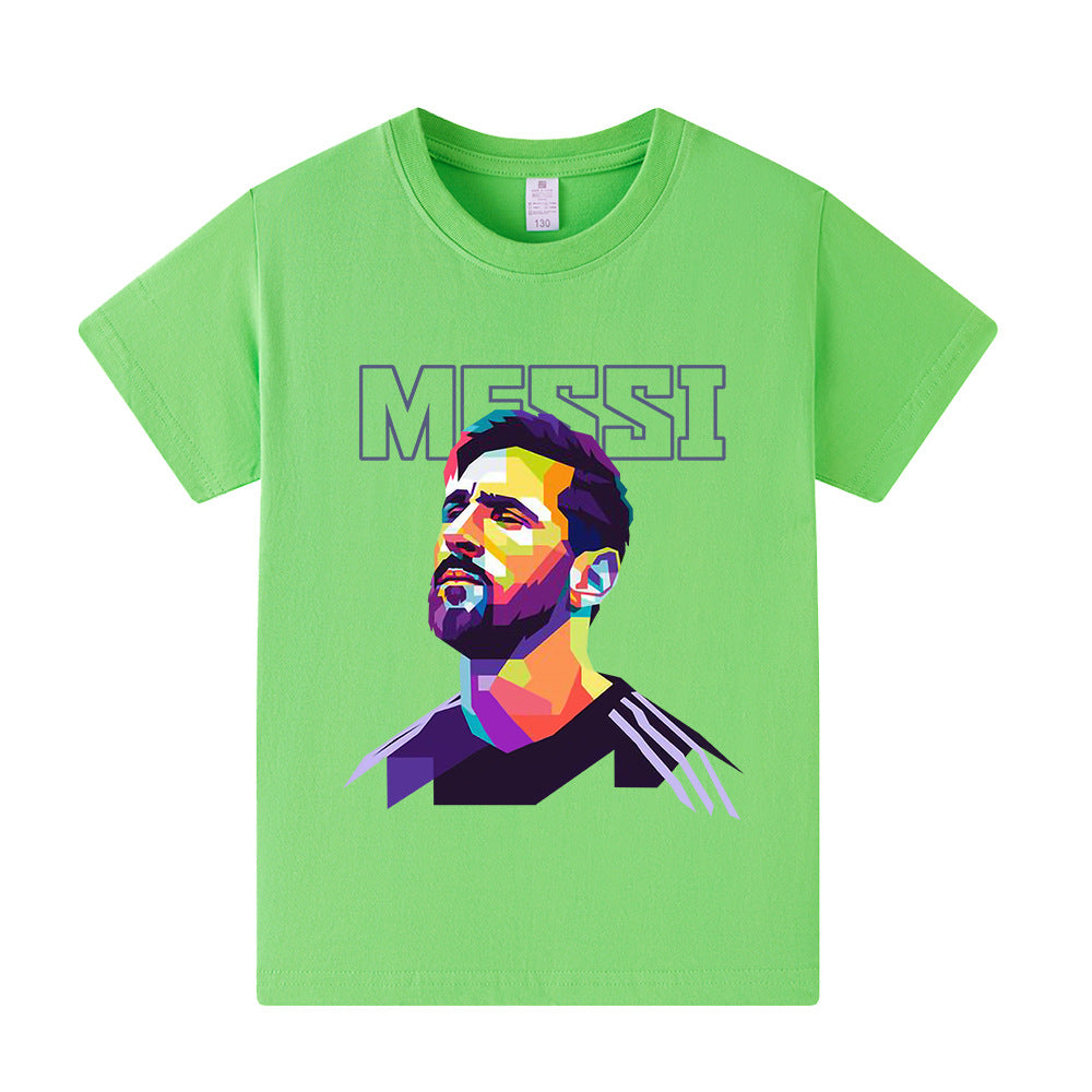Messi Voetbal T-shirt Kinderen - Cool Design