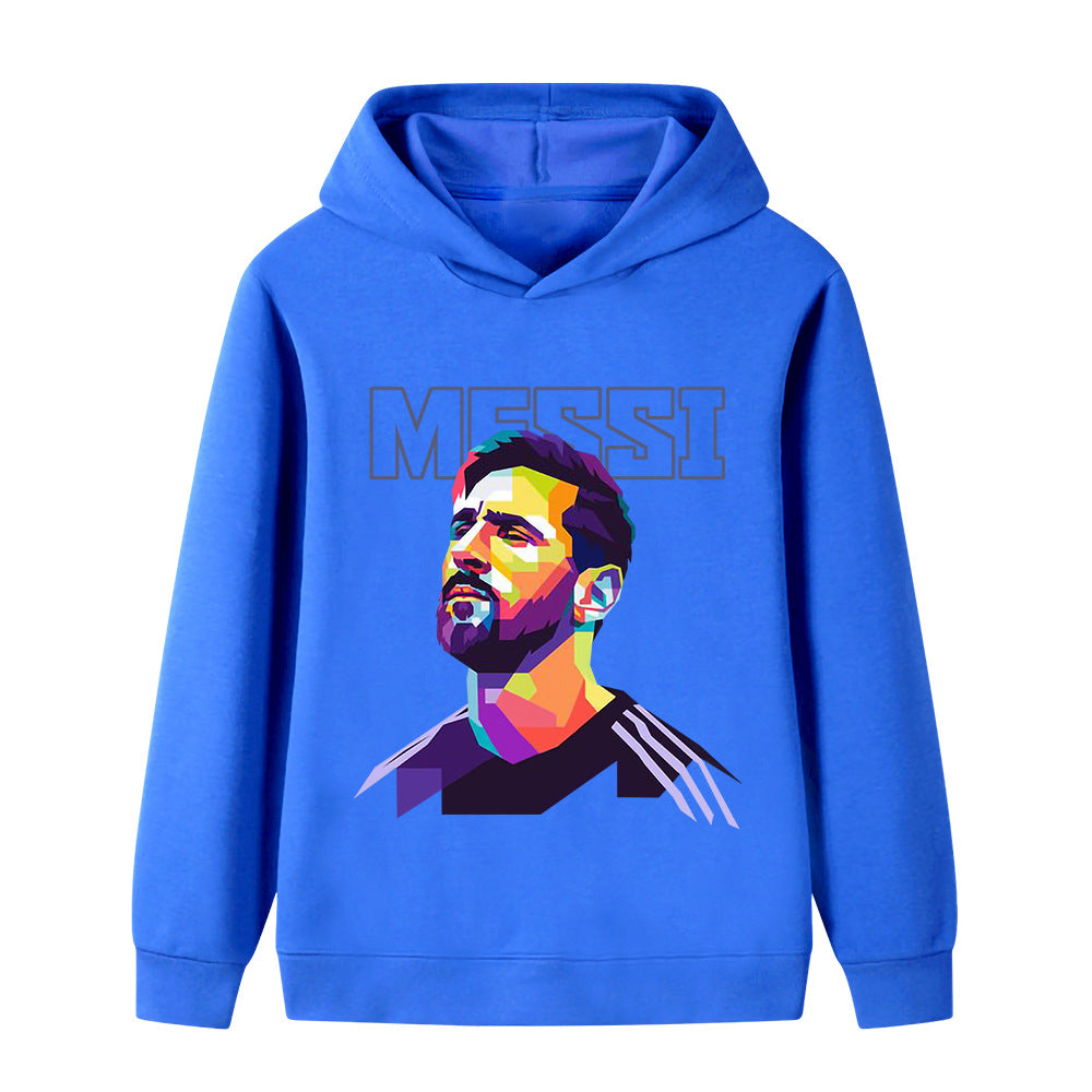 Messi Voetbal Hoodie Kinderen - Zacht