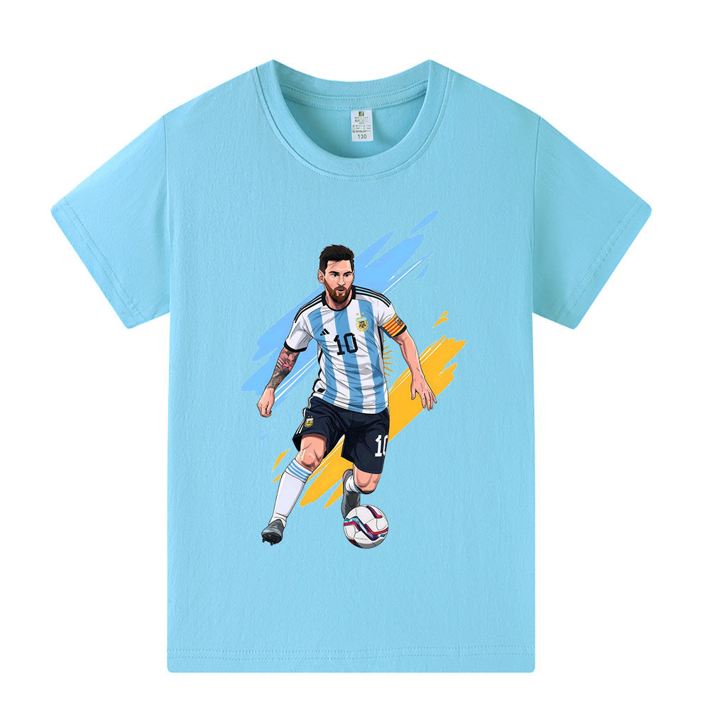 Lionel Messi Voetbal T-shirt Kinderen - Sportief