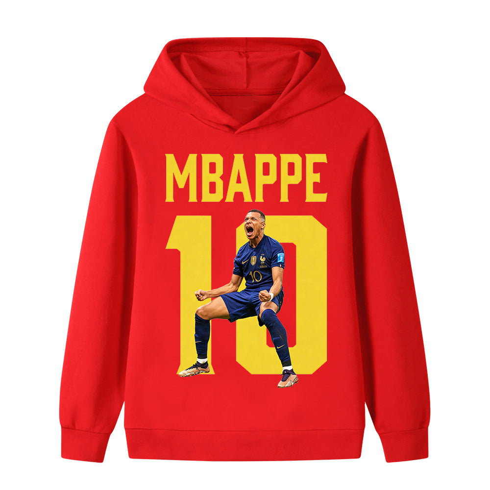 MbappƩ Voetbal Hoodie Kinderen - Zacht