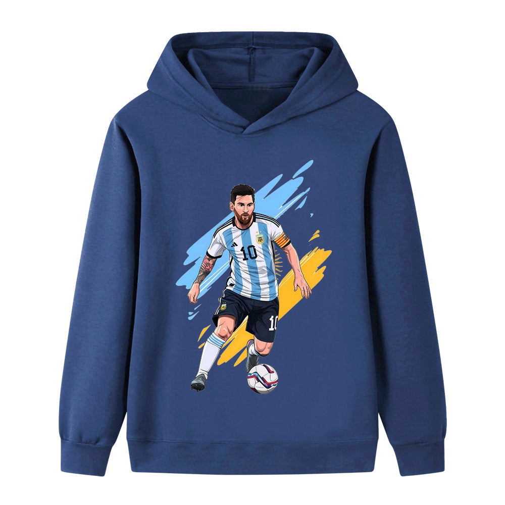 Lionel Messi Voetbal Hoodie Kinderen - Zacht