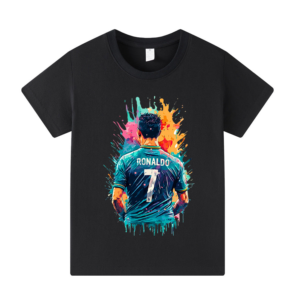 Ronaldo Voetbal T-shirt Kinderen - Cool Design