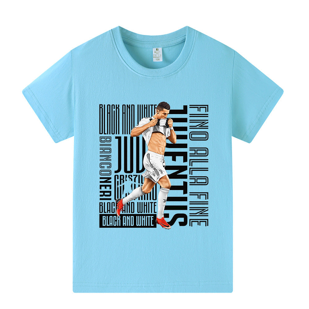 Ronaldo Voetbal T-shirt Kinderen - Juventus