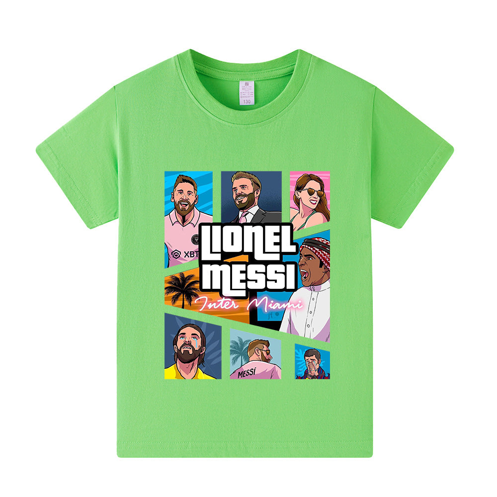 Messi Voetbal T-shirt Kinderen - Comfortabel