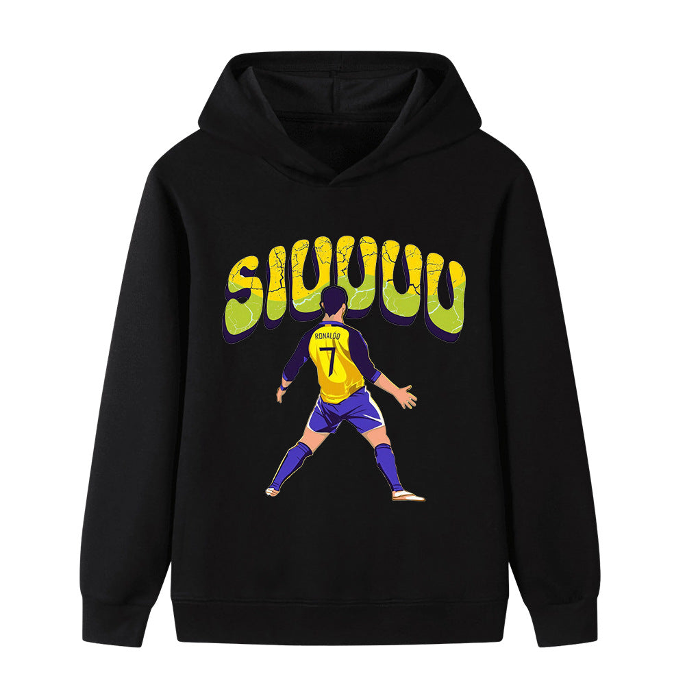 Cristiano Ronaldo Voetbal Hoodie Kinderen - Cool Design