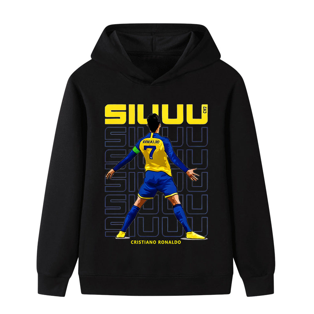 Ronaldo Voetbal Hoodie Kinderen - voor Dagelijks