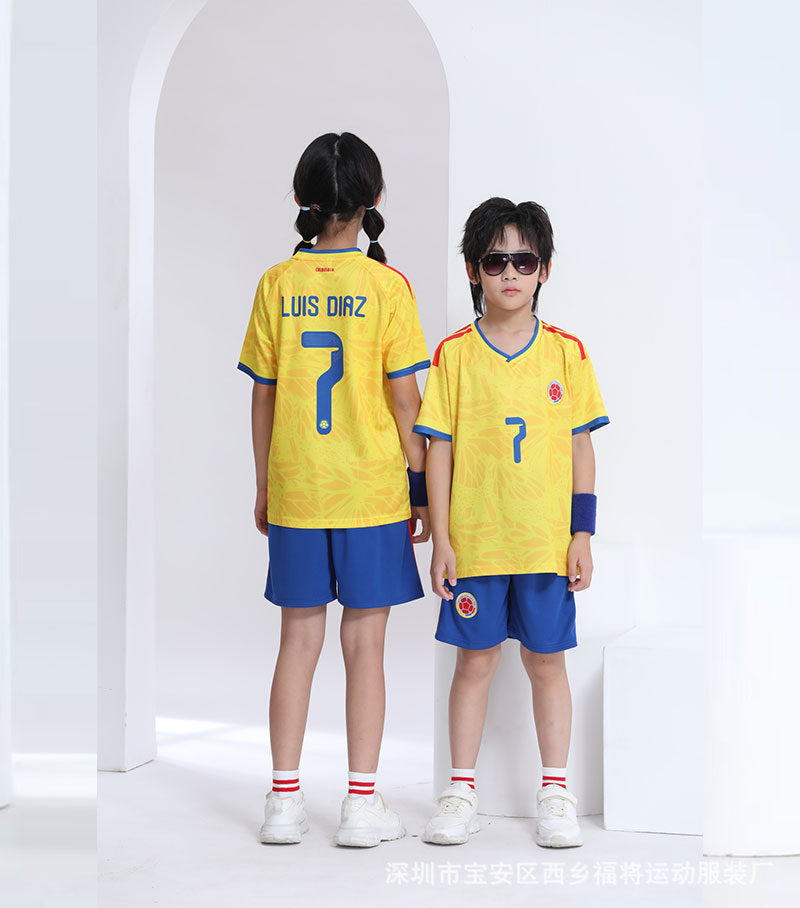 Voetbaltenue Kinderen - Colombia - Cool Design