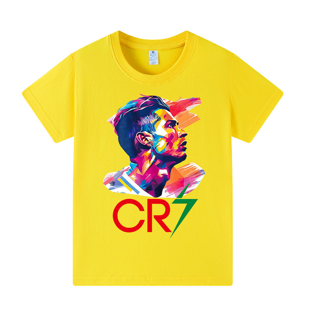 Cristiano Ronaldo Voetbal T-shirt Kinderen - Comfortabel