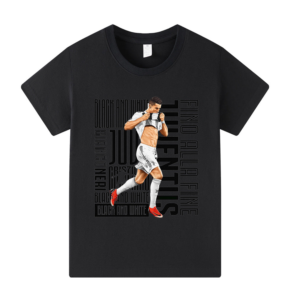 Ronaldo Voetbal T-shirt Kinderen - Juventus