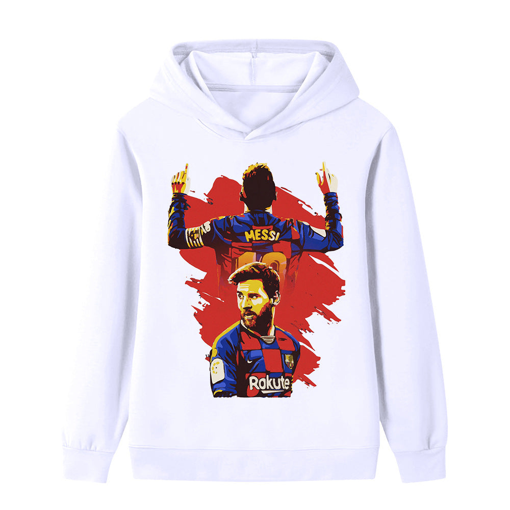 Lionel Messi Voetbal Hoodie Kinderen - Barcelona