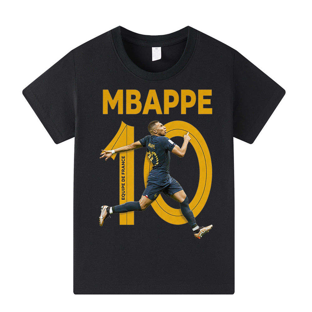 MbappƩ Voetbal T-shirt Kinderen - Comfortabel