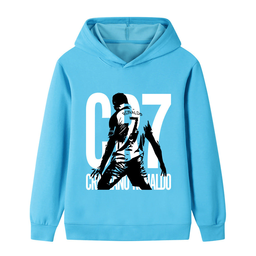 Cristiano Ronaldo Voetbal Hoodie Kinderen - Sportief