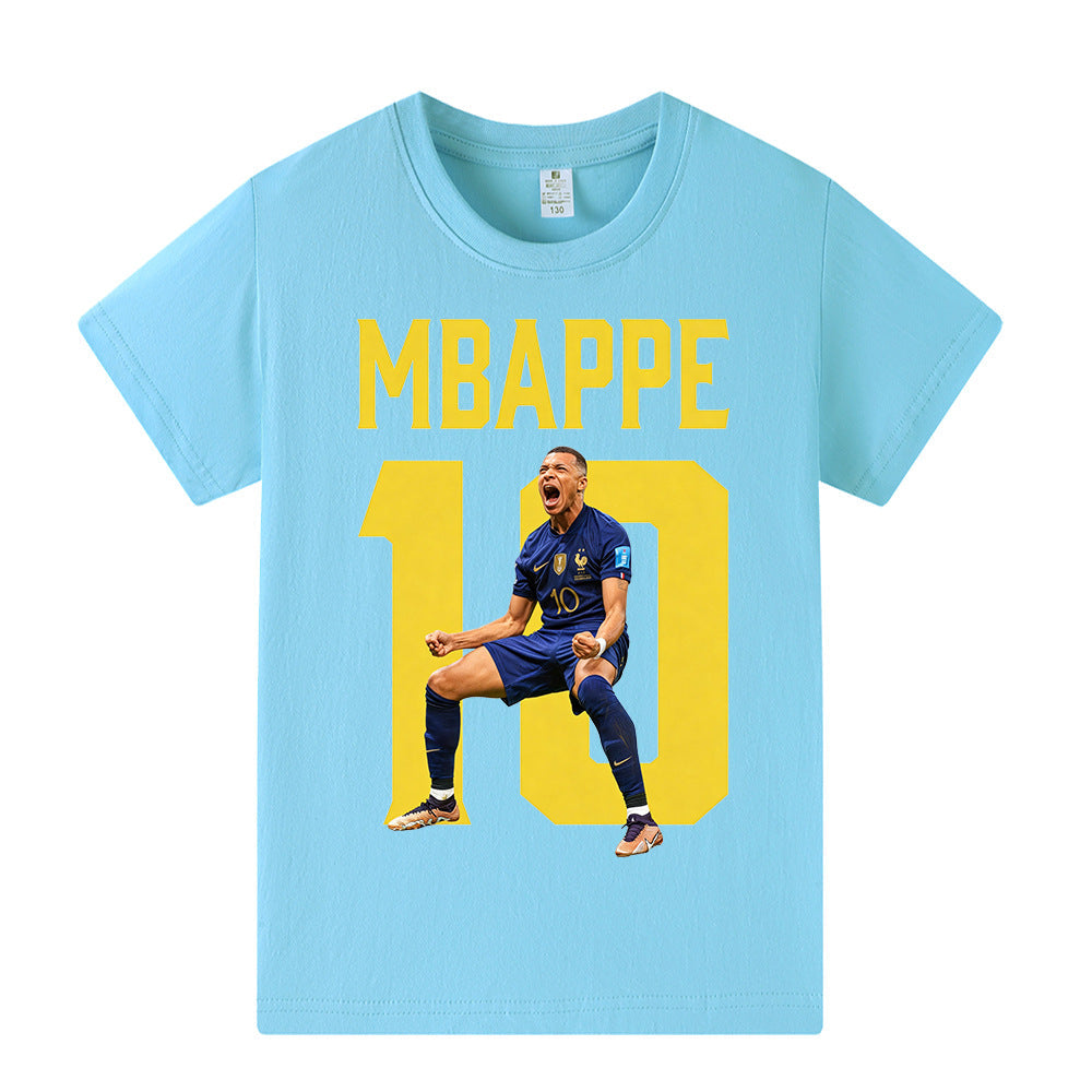 MbappƩ Voetbal T-shirt Kinderen - Sportief