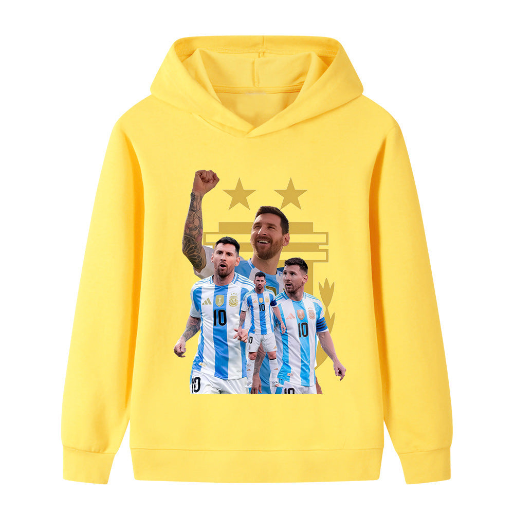 Messi Voetbal Hoodie Kinderen - Cool Design