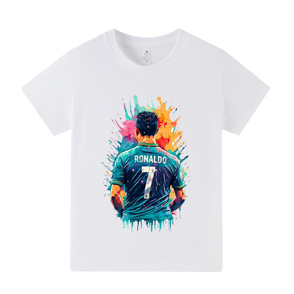 Ronaldo Voetbal T-shirt Kinderen - Cool Design