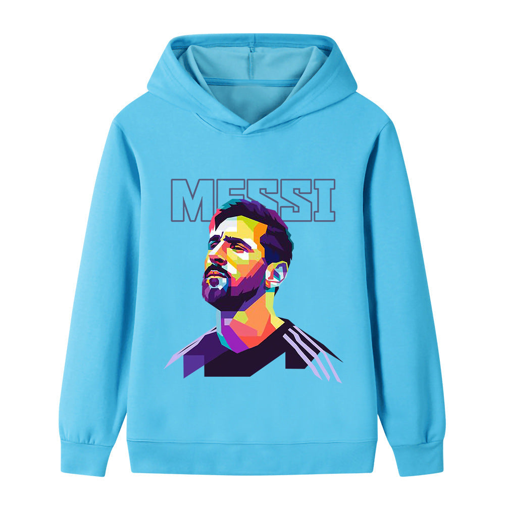 Messi Voetbal Hoodie Kinderen - Zacht