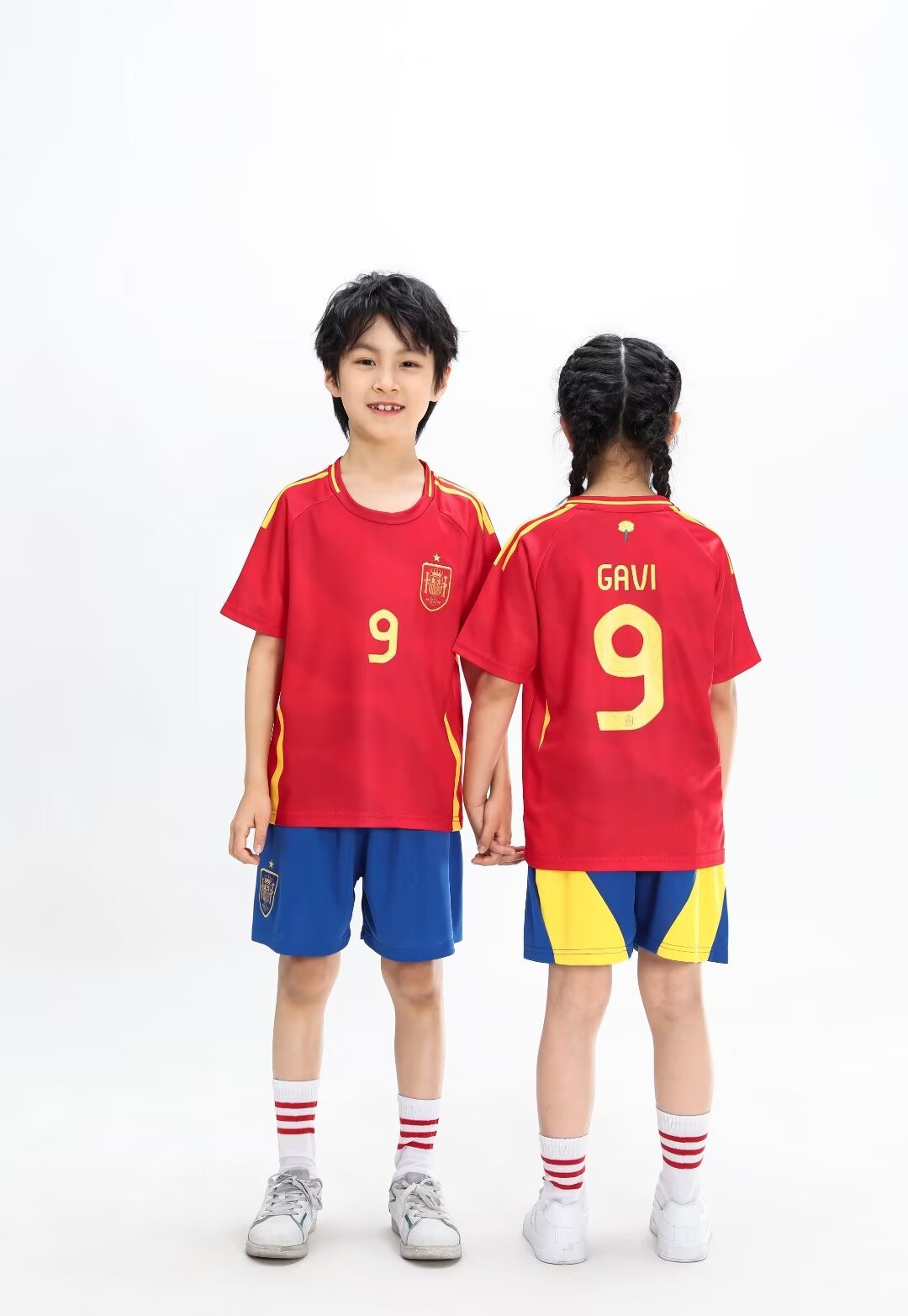 Gavi Voetbaltenue Kinderen - Spanje