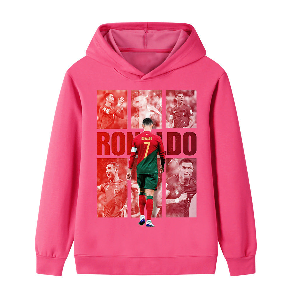 Ronaldo Voetbal Hoodie Kinderen - Portugal - Sportief