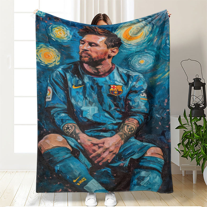 Voetbal Plaid - Messi