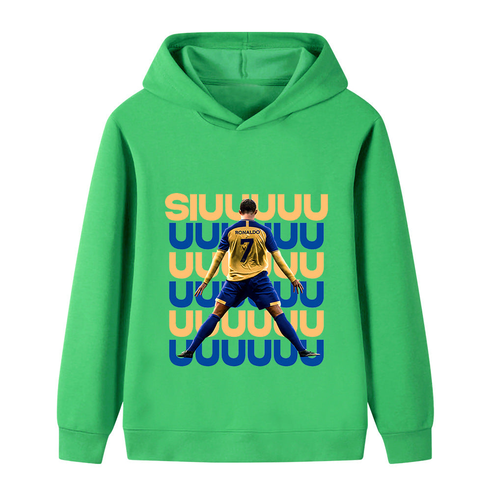 Ronaldo Voetbal Hoodie Kinderen - Zacht