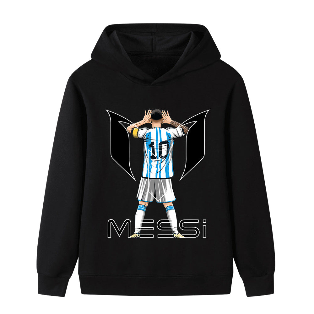 Lionel Messi Voetbal Hoodie Kinderen - Cool Design