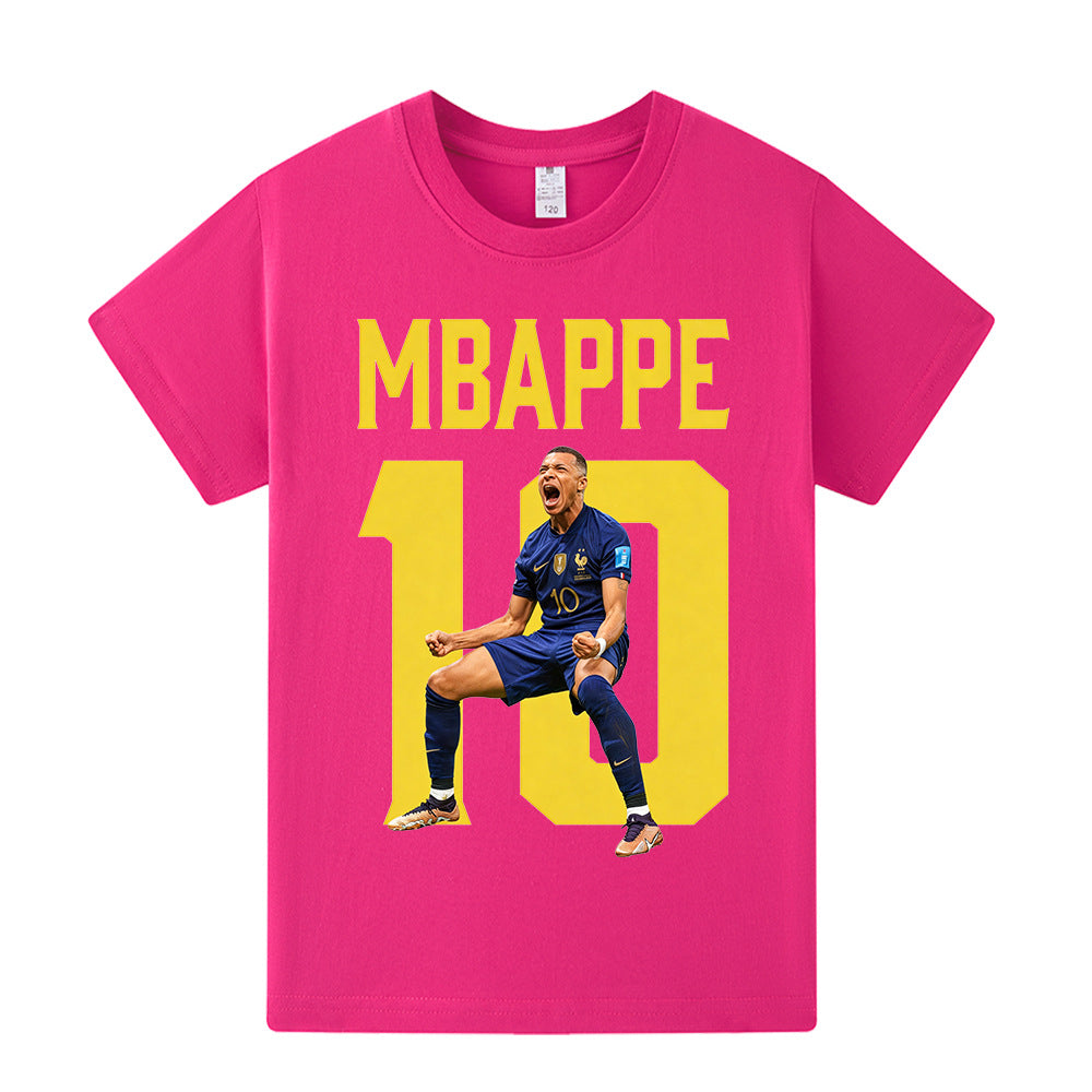 MbappƩ Voetbal T-shirt Kinderen - Sportief