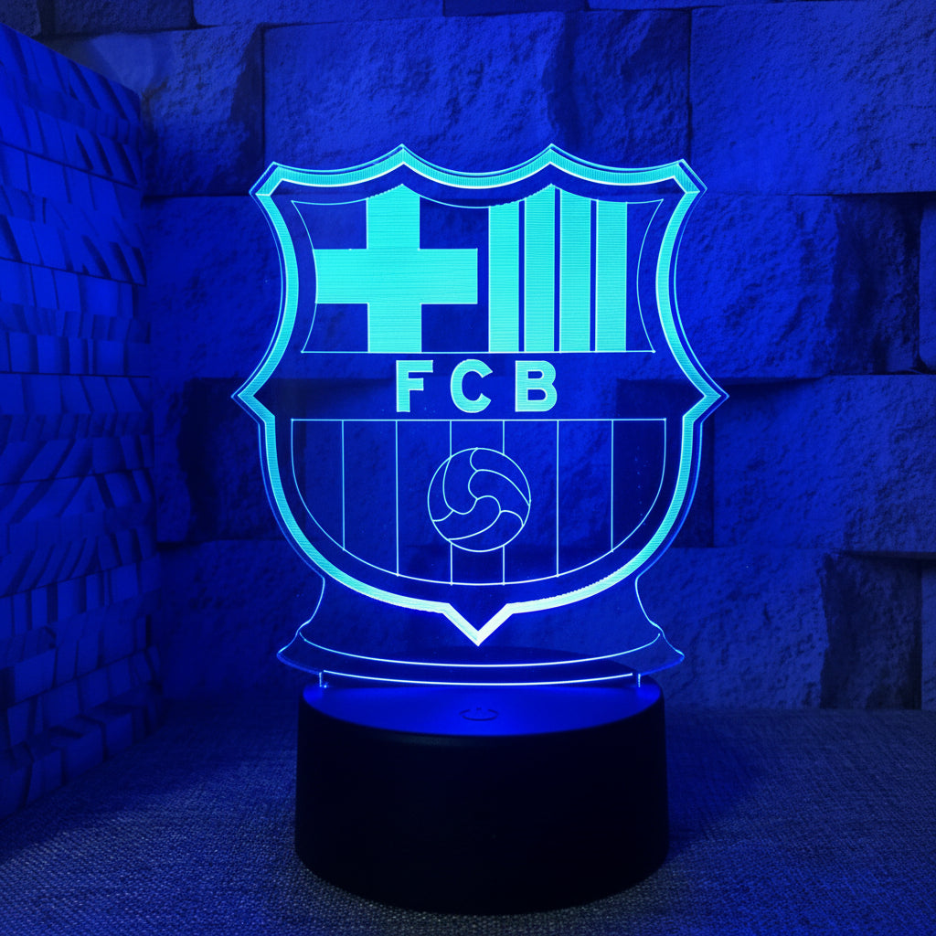 Voetbal 3D Illusie LED-Lamp - Nachtlampje - Cadeau Sfeerlicht
