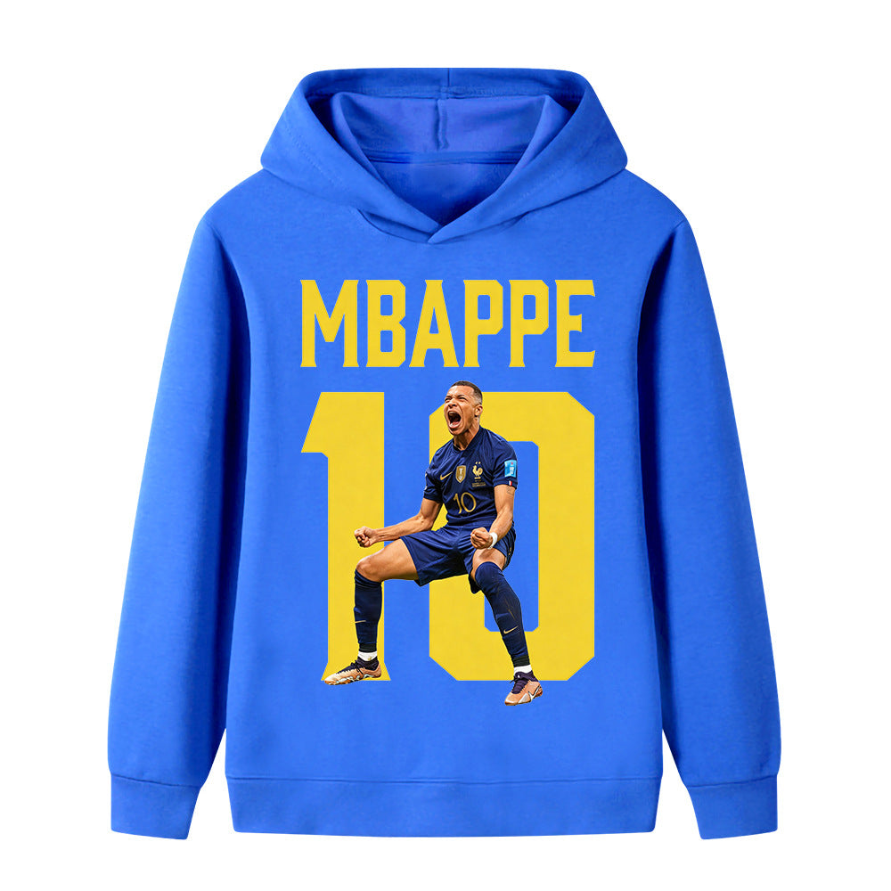 MbappƩ Voetbal Hoodie Kinderen - Zacht
