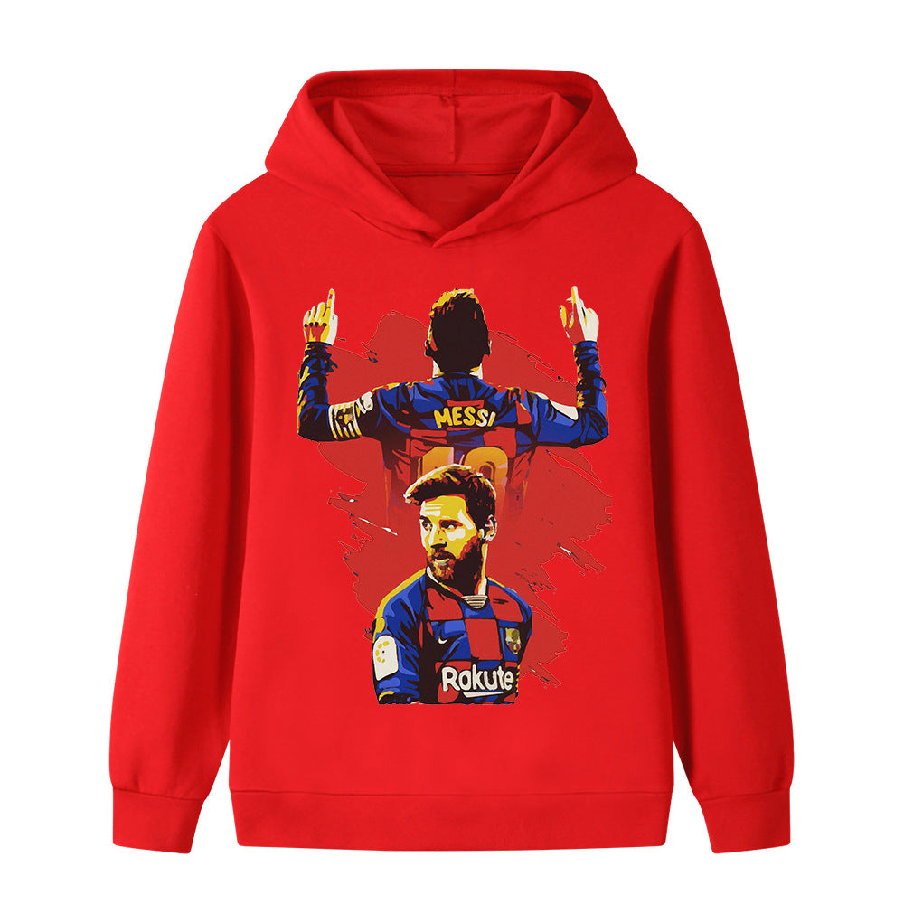 Lionel Messi Voetbal Hoodie Kinderen - Barcelona