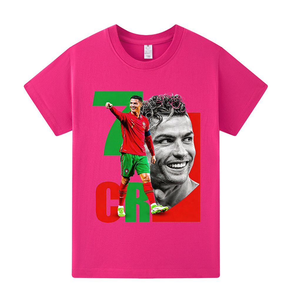 Cristiano Ronaldo Voetbal T-shirt Kinderen - Portugal - Sportief