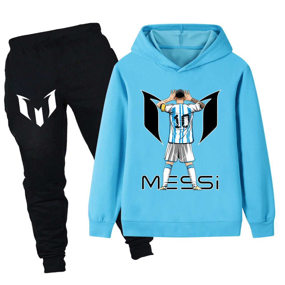 Messi Voetbal Trainingspak Kinderen - Argentiniƫ